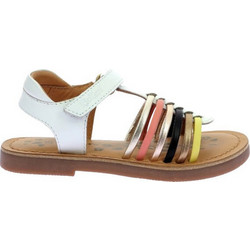 Kickers Παιδικά Πέδιλα για Κορίτσι Λευκά Χρυσά Ροζ Χρυσά 1215860-30-0