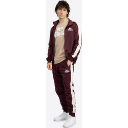 Lonsdale Ανδρικό Σετ Φόρμας με Λάστιχο Καφέ 113952-2032