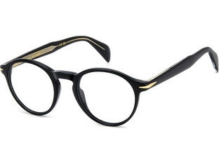 David Beckham DB1185-807 Ανδρικός Σκελετός Γυαλιών Οράσεως Κοκάλινος Μαύρος