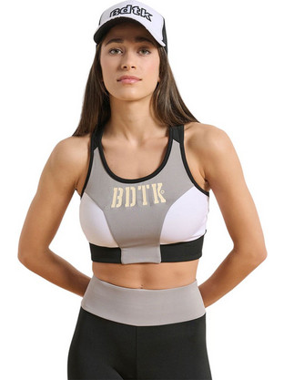 BodyTalk Αθλητικό Μπουστάκι με Μέτρια Στήριξη Γκρι 1251-907124-00100