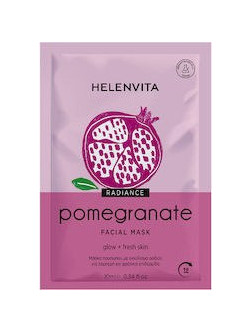 Helenvita Pomegranate Κρεμώδης Μάσκα Προσώπου για Ενυδάτωση & Λάμψη με Αλόη 10ml