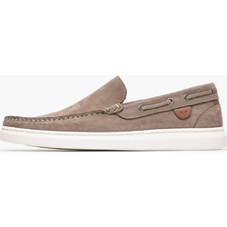Damiani Ανδρικά Μοκασίνια Boat Shoes Καστόρινα Εκρού 4500-BS