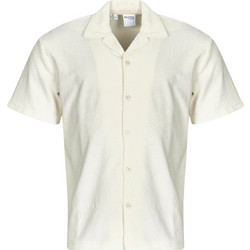 Selected Ανδρικό Πουκάμισο Βαμβακερό Κοντομάνικο Κανονική Γραμμή Μπεζ 16096778