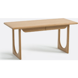 La Redoute Douve Γραφείο από Μασίφ Ξύλο 160x70x76.5cm GOZ908