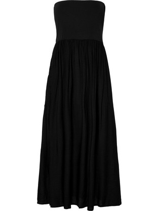Sugarfree Midi Καλοκαιρινό Καθημερινό Φόρεμα Μαύρο 24815044