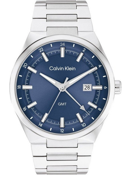 Calvin Klein Distinguish Ανδρικό Ρολόι με Ασημί Μεταλλικό Μπρασελέ 25200488