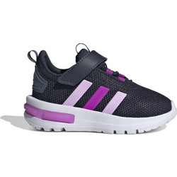 Adidas Racer Παιδικά Αθλητικά Παπούτσια για Τρέξιμο Μαύρα Μωβ Ροζ JH9569