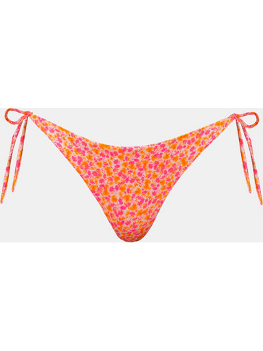 Rock Club Bikini Slip Floral Κοραλί BP-3398