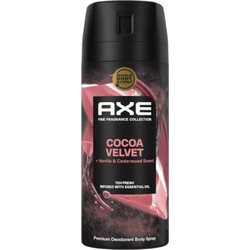 AXE Cocoa Velvet Ανδρικό Αποσμητικό Spray 72h 150ml