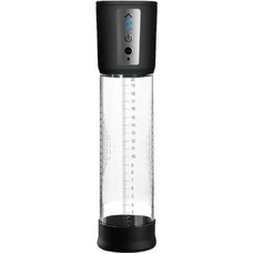 Shots Premium Τρόμπα Πέους με Δόνηση 25cm Clear