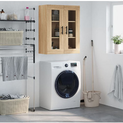vidaXL Κρεμαστό Ντουλάπι Μπάνιου Ξύλινο 828503