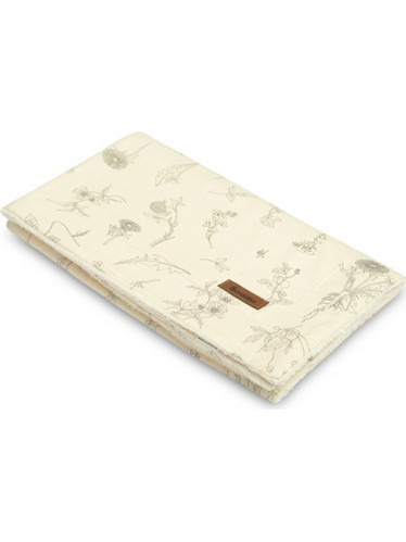 Sensillo Eco Flowers Plush 42921 Κουβέρτα Αγκαλιάς 80x100 Μπεζ