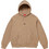 Supreme Micro Logo Ανδρικό Φούτερ με Κουκούλα & Τσέπες Εκρού FW24SW63