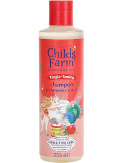 Childs Farm Strawberry & Mint Παιδικό Φυτικό Σαμπουάν για Επανόρθωση 250ml