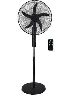 Adeleq 18-12 Ανεμιστήρας Δαπέδου Ορθοστάτης 50cm 65W με Τηλεχειριστήριο