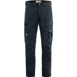 Fjallraven Ανδρικό Παντελόνι Cargo Ελαστικό Κανονική Εφαρμογή Navy Μπλε 86891-555