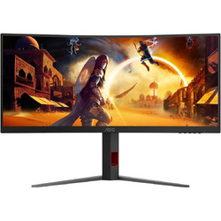 AOC CU34G4 Ultrawide VA HDR Curved Gaming Monitor 34" 3440x1440 QHD 180Hz 1ms