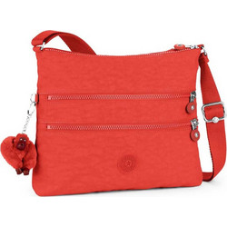 Kipling Γυναικεία Τσάντα Χιαστί Υφασμάτινη Κόκκινη με Ιμάντα K1333516C