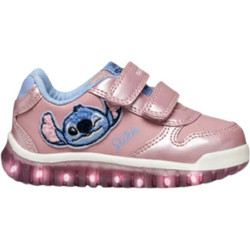 Geox Lightyloo Παιδικά Sneakers με Φωτάκια Ροζ B5661B000NFC8207