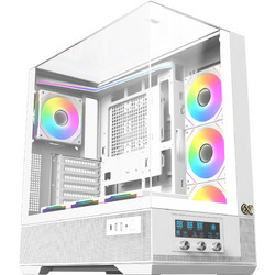 Xigmatek Vision Arctic Gaming Midi Tower Κουτί Υπολογιστή με Πλαϊνό Παράθυρο