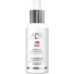 Apis Natural Cosmetics Hyaluron 4D & Lingostem Ενυδατικό Serum Προσώπου με Υαλουρονικό 30ml