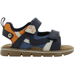 Safety Jogger Παιδικά Πέδιλα για Αγόρι Ανατομικά Navy Μπλε Πορτοκαλί SJ630372