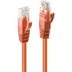 Lindy U/UTP Cat.6 Καλώδιο Δικτύου Ethernet 5m Orange 48110