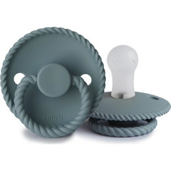 Frigg Rope Πιπίλα Σιλικόνης 6-18m Stone Blue