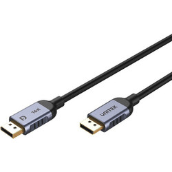 Unitek Καλώδιο DisplayPort 1.4 to DisplayPort Male 2m Black C1628GY01-2M