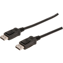 Digitus Καλώδιο DisplayPort 1.1 to DisplayPort Male 5m Black AK-340103-050-S
