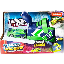 Toi-Toys Turbo Racers Αυτοκίνητο με Εκτοξευτή Πράσινο