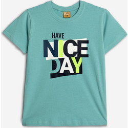 Funky Παιδικό T-Shirt Κοντομάνικο Τιρκουάζ 125-105128-4