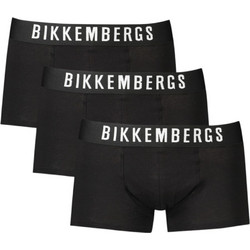 Bikkembergs Ανδρικά Μποξεράκια Σετ 3Pack Μαύρα BKK1UTR10TR