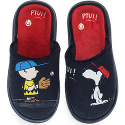Peanuts Χειμερινές Παιδικές Παντόφλες για Αγόρια Navy Μπλε 10128327