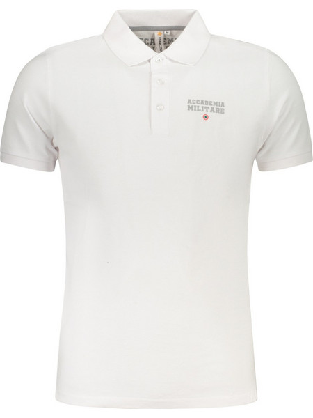 Accademia Militare Ανδρική Μπλούζα Polo Κοντομάνικη Λευκή S5S632-5584-001