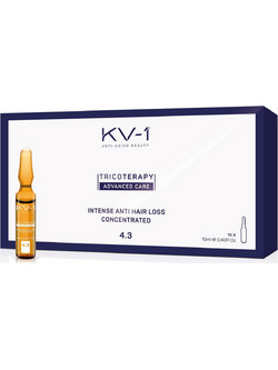 KV-1 Tricoterapy Advanced Care Αμπούλα κατά της Τριχόπτωσης 10x10ml
