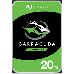Seagate BarraCuda 20TB HDD Σκληρός Δίσκος 3.5" SATA 3 7200rpm με 512MB Cache ST20000DM001