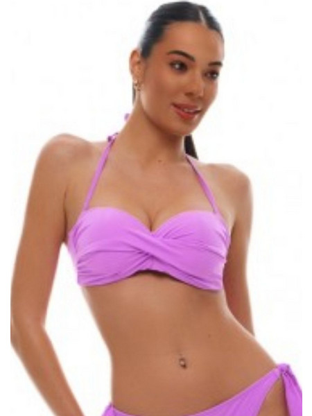 Bluepoint Bikini Top Strapless με Ενίσχυση Λιλά 25066093C-11