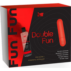 Intt Vibrating Bullet & Strawberry Sliding Gel 50ml Ερωτικό Set