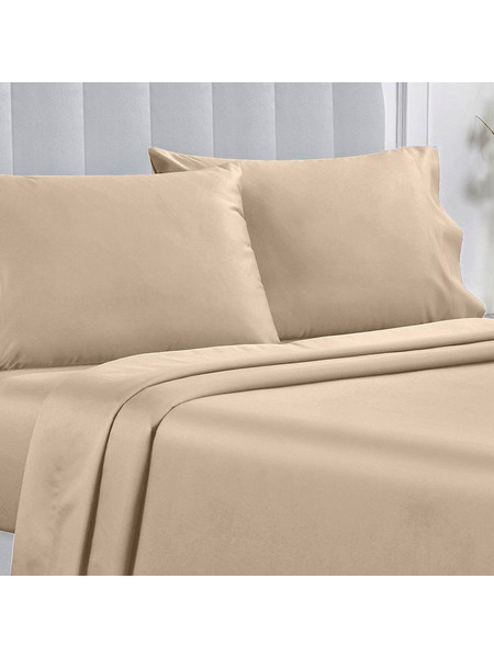 WhiteEgg Σεντόνι Μονό 170x267 BA169-1 Beige
