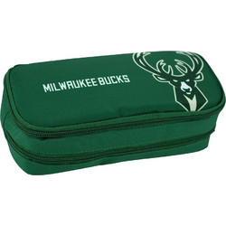 Back Me UP NBA Bucks Κασετίνα με 2 Θήκες Πράσινη 378-01141