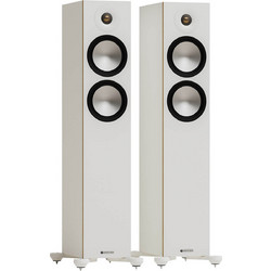 Monitor Audio Bronze 300 7G Ζεύγος Ηχείων Hi-Fi Δαπέδου 150W 2.5 Δρόμων White