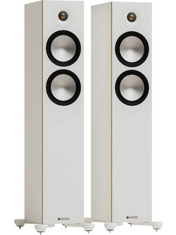 Monitor Audio Bronze 300 7G Ζεύγος Ηχείων Hi-Fi Δαπέδου 150W 2.5 Δρόμων White