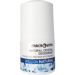 Macrovita Φυσικό Αποσμητικό Roll On Κρύσταλλος Χωρίς Αλουμίνιο 50ml