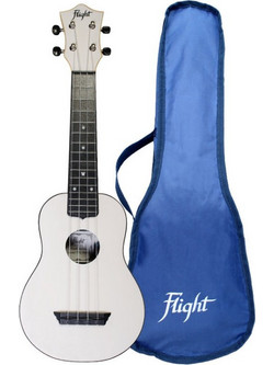 Flight TUS35 Travel Soprano White with Bag