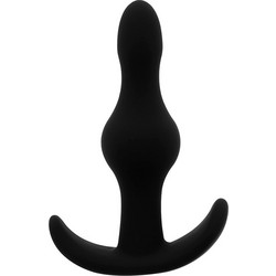 Ohmama Single Bead Πρωκτική Σφήνα 8cm Μαύρη D-227260