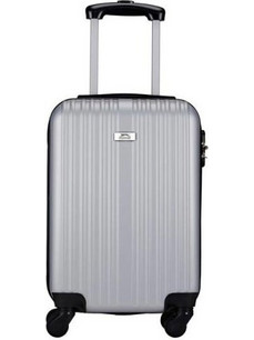 Slazenger 24727 Βαλίτσα Καμπίνας 53x3x20cm με 4 Ρόδες Γκρι