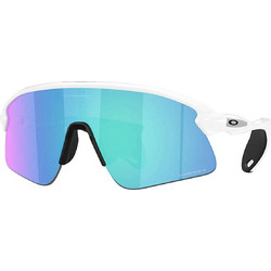 Oakley OO9517 04 Ανδρικά Γυαλιά Ηλίου Μάσκα Κοκάλινα Διαφανή με Μπλε Φακό
