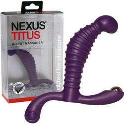 Nexus Titus Πρωκτικό Dildo για Μασάζ Προστάτη Μωβ