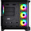 Monarch Pandora Black Gaming Midi Tower Κουτί Υπολογιστή RGB με Πλαϊνό Παράθυρο